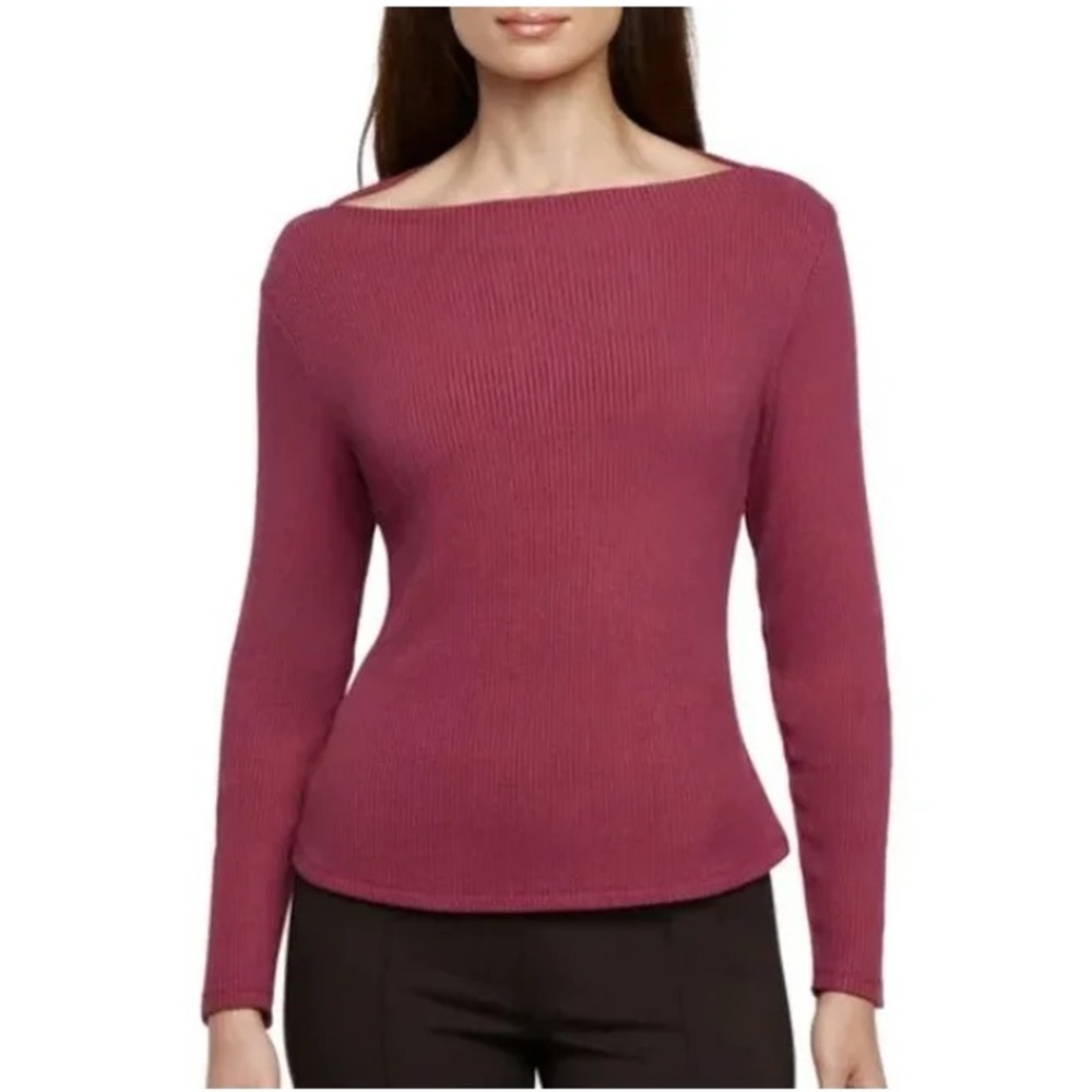 Banana Republic Women's Rich Red Cowl Neck Sweater Size Medium